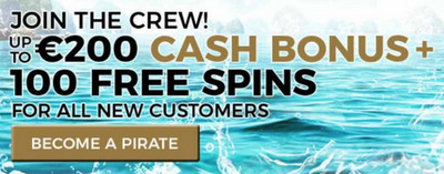 piratespin new casino 2018 100 free spins cash