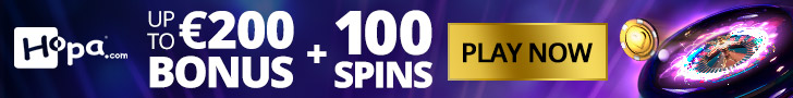 hopa casino 100 bonus spins trusted netent 2018