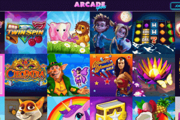 Arcadespins 10 free spins & 10£ casino bonus 