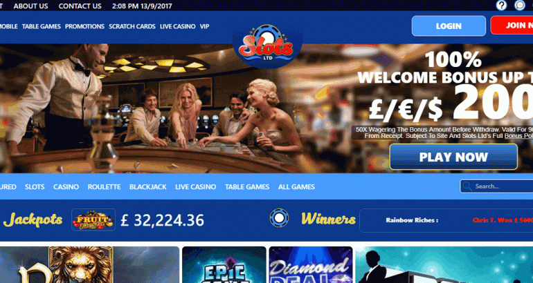 Slotsltd 100% bonus up to 200€ slotsltd 50 free spins 200 bonus uk casino