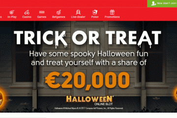 OlyBet – Trick or Treat 20 000€ – Halloween 2017 OlyBet – Trick or Treat 20 000€ – Halloween 2017