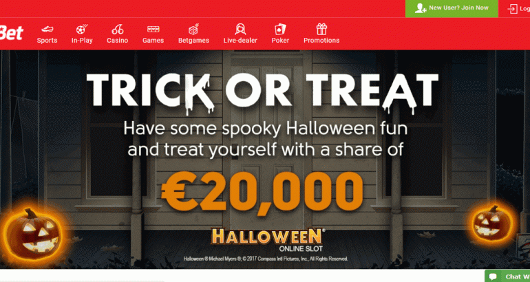 OlyBet – Trick or Treat 20 000€ – Halloween 2017 olybet halloween 2017 casino sport bonus