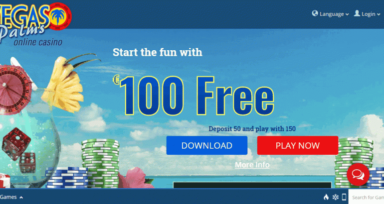 Vegaspalmscasino 200% Welcome Bonus Vegaspalmscasino 50 no deposit free spins bonus microgaming