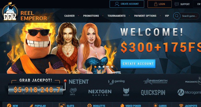 reelemperor casino 50 no deposit free spins