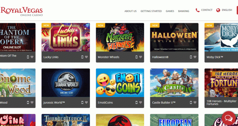 Royalvegascasino 30 free spins & 1200€ welcome bonus