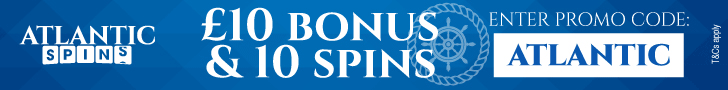 atlanticspins casino new uk trusted bonus spins