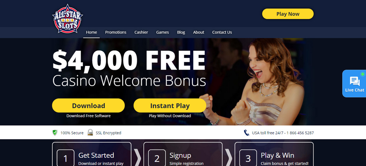 All Star Slots Casino Bonus Codes 2018