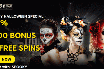 888casino Halloween Special 50 free spins + 120% bonus