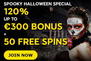 888casino halloween 2018 free spins bonus exclusive