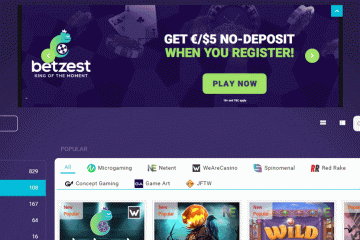 Betzest Daily Free Spins Halloween 2018