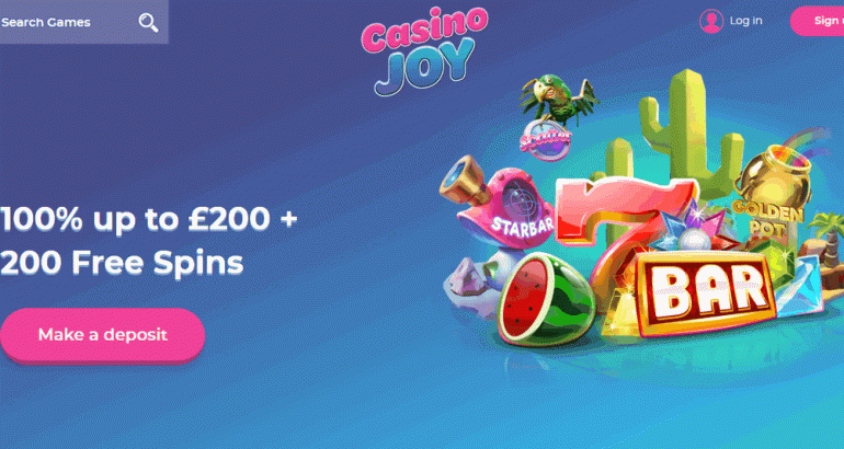 casinojoy bonus 200 free spins blackjack roulette no deposit