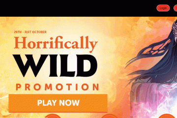 Wildslots Horrifically Wild Halloween 2018 Promotion