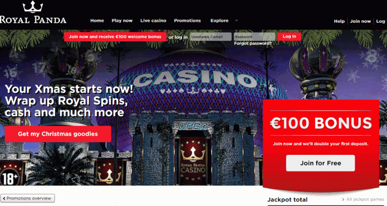 RoyalPanda 50% off Loyal Panda Shop items for 5 days royalpanda huge jackpot promotion december christmas 2018