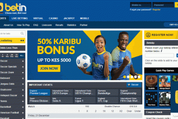Betin Kenya 5000 KES karibu sports bonus