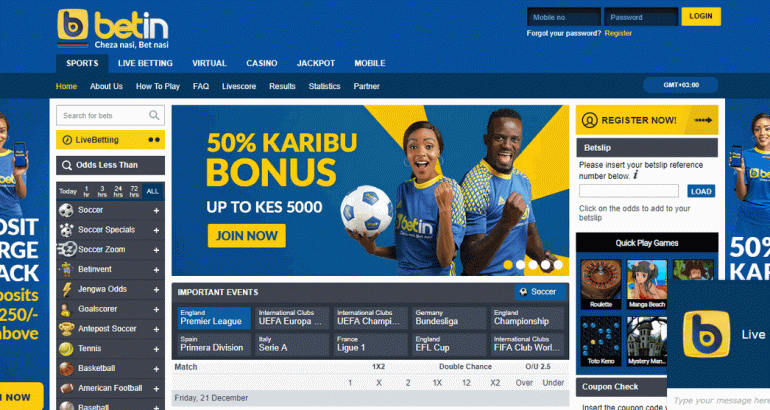 Betin Kenya 5000 KES karibu sports bonus betin kenya casino sportsbook free bonus live betting