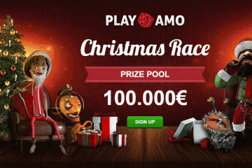 Playamo Casino 100 000€ December Christmas Race Playamo Casino 100 000€ December Christmas Race