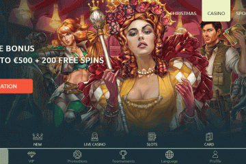 Casinia 200 free spins & 500€ bonus + 150€ sport promotion