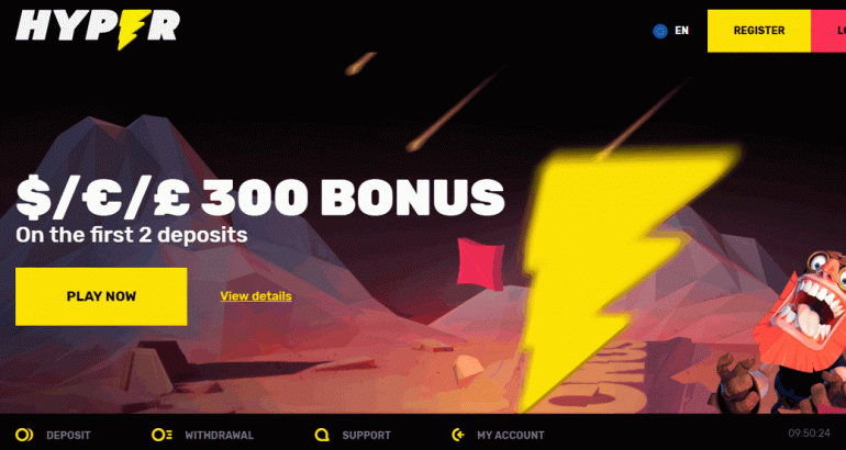 hypercasino 20 no deposit bonus spins new roulette 2019