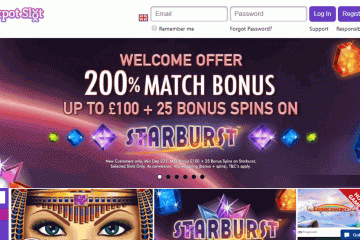Jackpotslot 25 bonus spins + 200% Match bonus