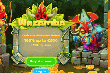 Wazamba Casino 200 free spins & 500 EUR bonus