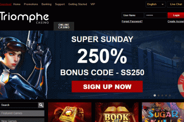 Casinotriomphe 300% bonus up to 1000€