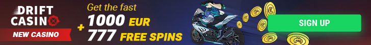driftcasino 50 no depositfree spins bonus new code 2019