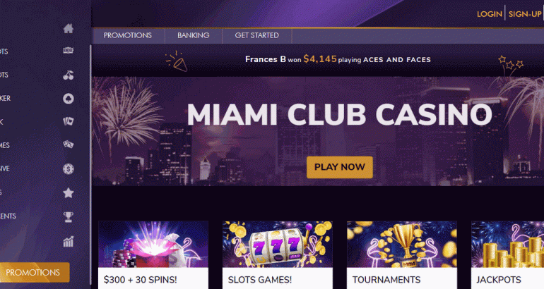 Miamiclubcasino 800$ Welcome Bonus package miamiclubcasino 50 usd bonus blackjack roulette code