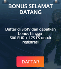 slotv casino indonesia 175 putaran gratis 500 bonus kasino