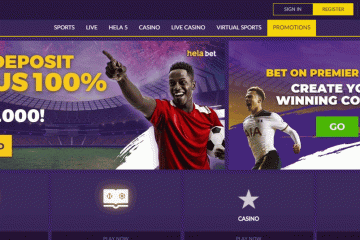 Helabet 100% bonus up to KES 10.000 Kenya & Burundi