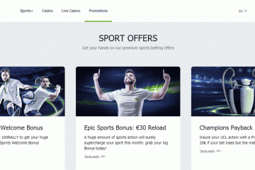 Betrally 30€ reload bonus + Champions Payback 2019