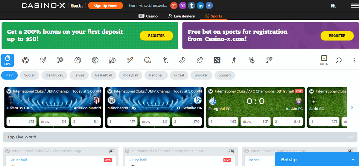 Sports no deposit free bet