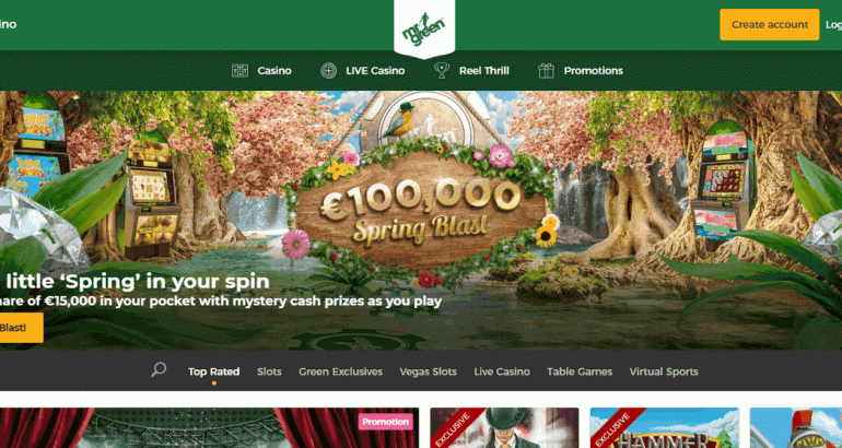 mrgreen new promotion april easter free spins no deposit