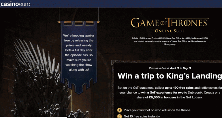 casinoeuro no deposit easter free spins 2019 new
