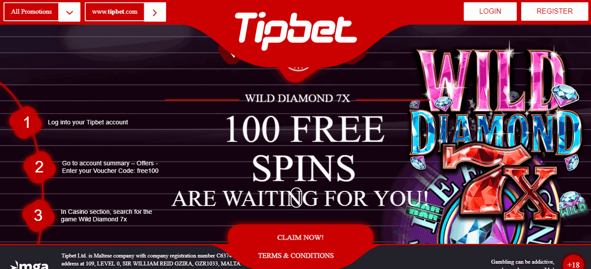 tipbet free bet