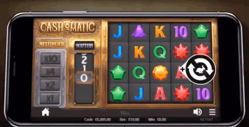 cashomatic new netent free spins bonus slot games 2019