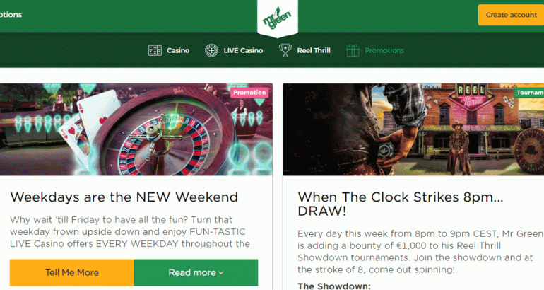 casino mrgreen no deposit free spins 2019 bonus