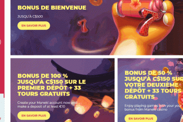 Manekicasino 99 tours gratuits + $500 bonus