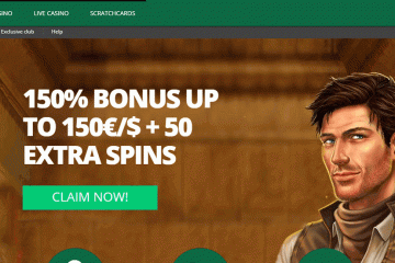 Greenplay Casino 50 extra spins & 150€ bonus