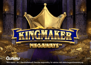 Kingmaker new slot megaways casumo casino