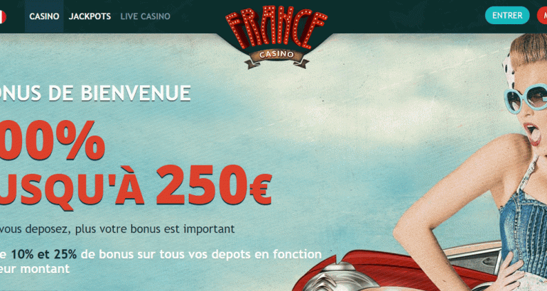 FranceCasino Bonus de bienvenue sans conditions de mise francecasino Bonus de bienvenue sans conditions de mise