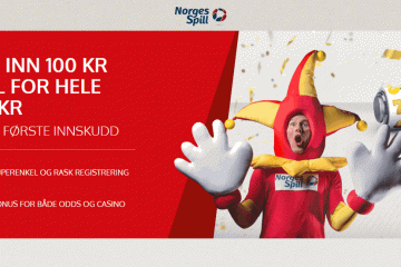 Norgesspill Casino Sett inn 100 kr spill for 600 kr