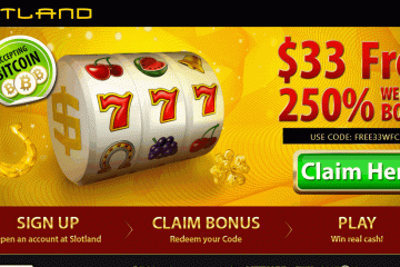 Exclusive Slotland No Deposit Bonus Code