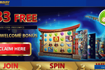 33 free spins no deposit