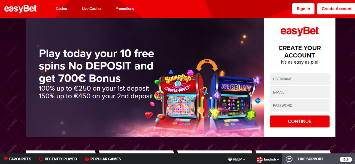 Casino 10 No Deposit Bonus