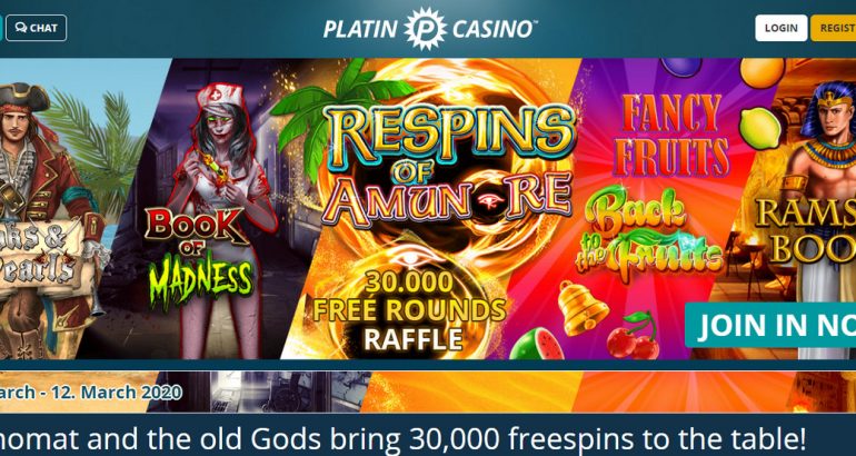 platin casino no deposit bonus