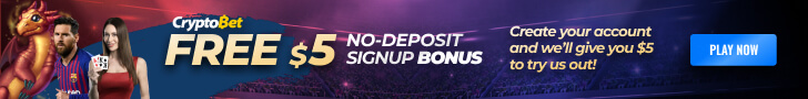 Cryptobet 5 eur no deposit bonus code