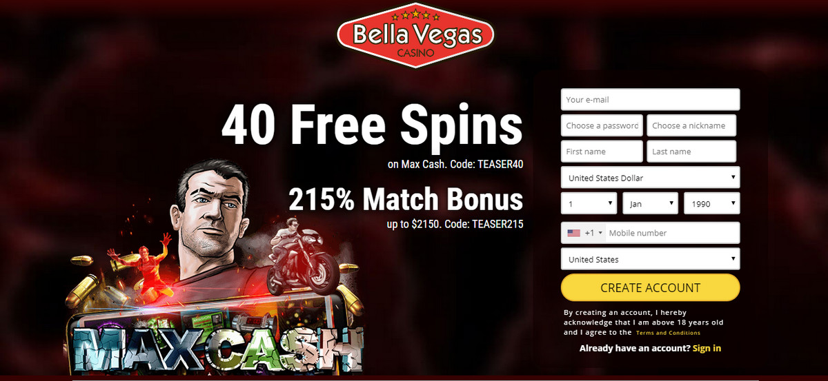 vegas crest casino free spins codes