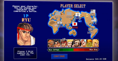 Street Fighter II no deposit free spins gratis bonus