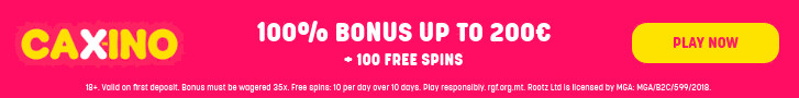 Caxino Casino free spins bonus no deposit gratis
