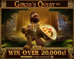 Gonzo Quest Megaways no deposit free spins